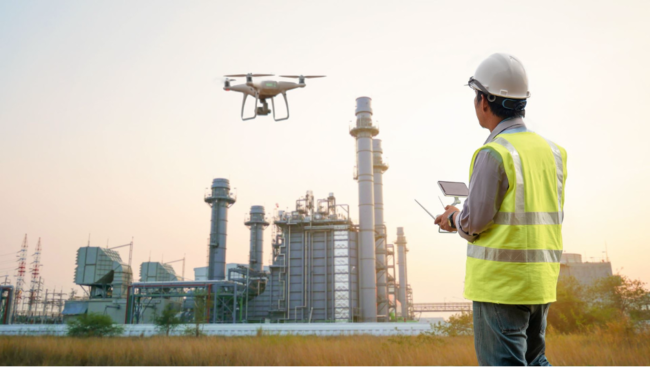 drone Constat huissier par drone