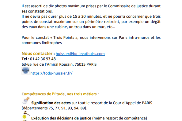 capture constat 3 points